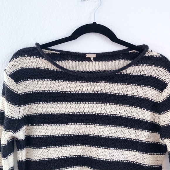 Free People | knitted crop sweater - Picture 3 of 8